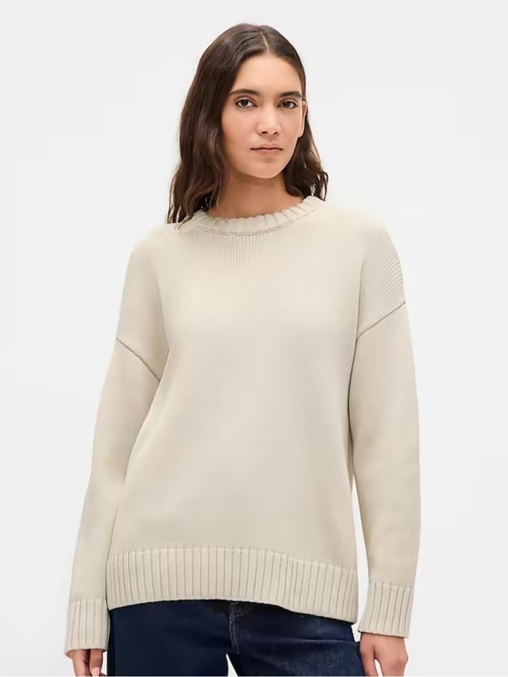GAP Cream Crewneck Sweater - NWT